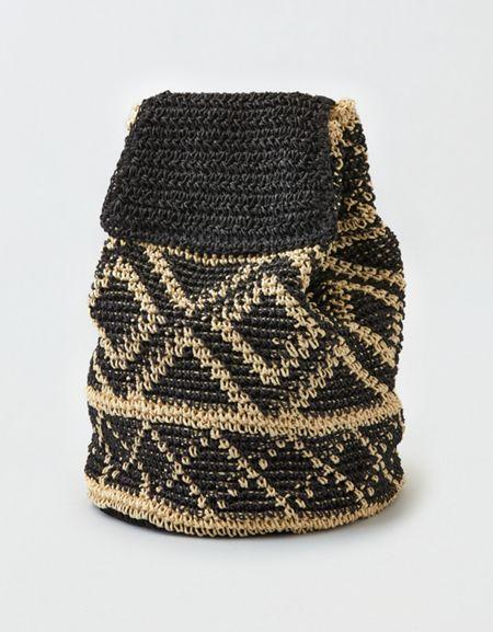 American Eagle Outfitters Ae Straw Backpack