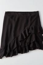 American Eagle Outfitters Don't Ask Why Asymmetrical Ruffle Skirt