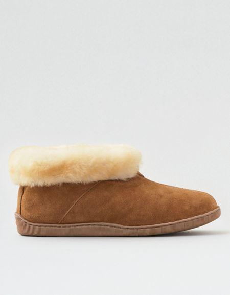 American Eagle Outfitters Minnetonka Sheepskin Ankle Boot