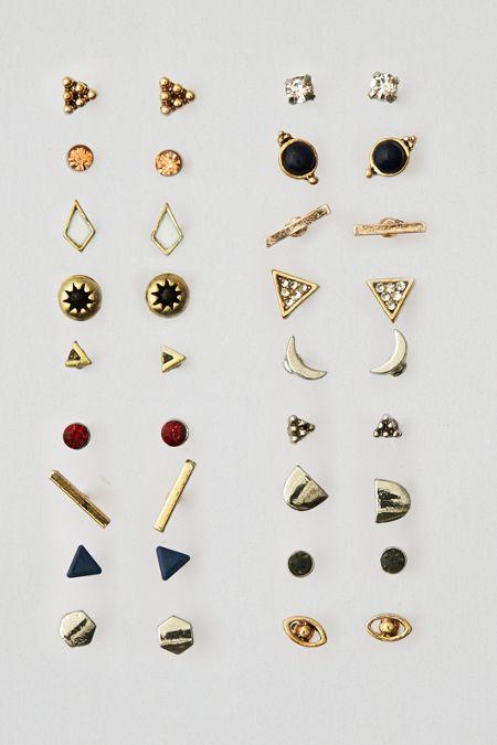 American Eagle Outfitters Ae 18-pack Stud Earrings