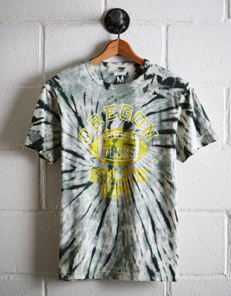 Tailgate Men's Oregon Tie-dye T-shirt