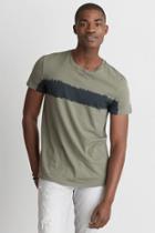 American Eagle Outfitters Ae Stripe Dye Crew T-shirt