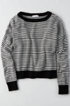American Eagle Outfitters Don't Ask Why Boxy Crewneck Sweater