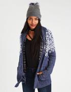 American Eagle Outfitters Ae Fairisle Shawl Collar Cardigan