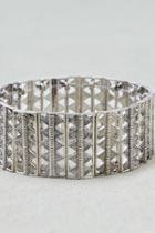 American Eagle Outfitters Ae Geo Shapes Stretch Bracelet