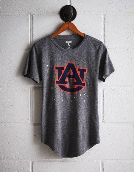 Tailgate Women's Auburn Star Foil T-shirt