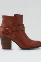 American Eagle Outfitters Ae Strapped Heeled Bootie