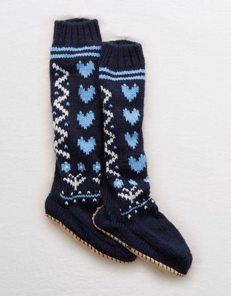 Aerie Sweater Slippers