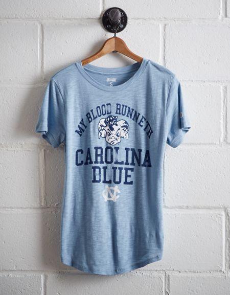 Tailgate Women's Unc Carolina Blue T-shirt