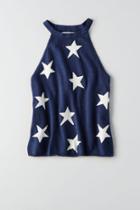 American Eagle Outfitters Ae Star Racerback Tank