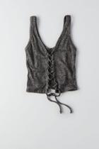 American Eagle Outfitters Don't Ask Why Lace-up Tank