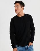 American Eagle Outfitters Ae Long Sleeve Corduroy Graphic Tee