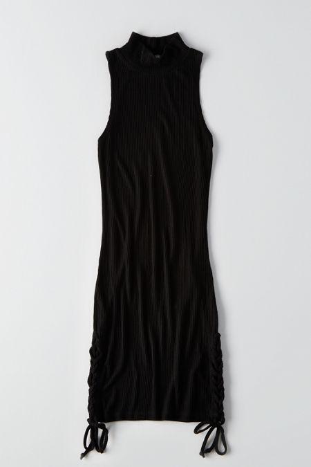 American Eagle Outfitters Don't Ask Why Bodycon Side Tie Dress