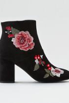 American Eagle Outfitters Ae Embroidered Heeled Bootie