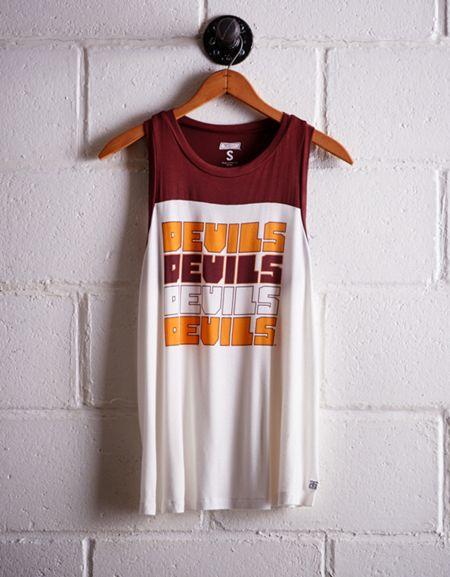 Tailgate Women's Arizona State Colorblock Tank