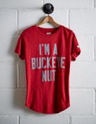 Tailgate Women's Ohio State Buckeye Nut T-shirt