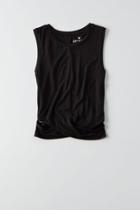 American Eagle Outfitters Ae Soft & Sexy Twist Muscle Tank