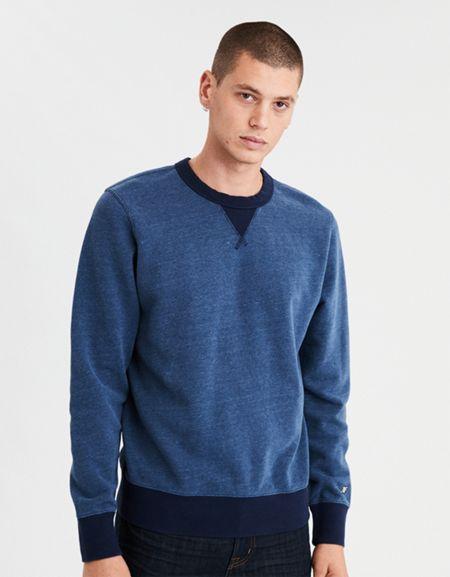 American Eagle Outfitters Ae Heathered Fleece Sweatshirt