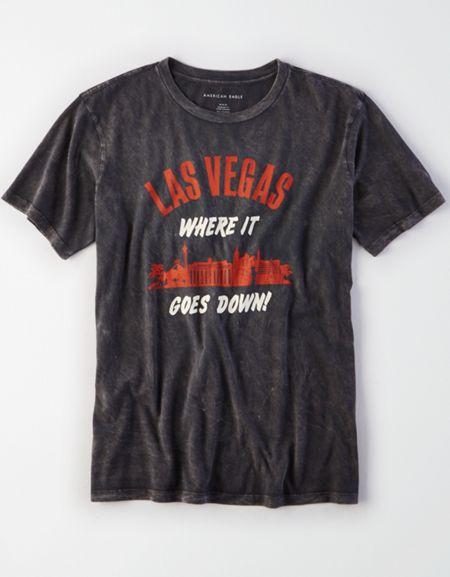 American Eagle Outfitters Ae Las Vegas Graphic Tee