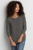 American Eagle Outfitters Ae Soft & Sexy Raglan T-shirt