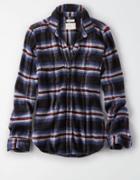 American Eagle Outfitters Ae Ahhmazingly Soft Plaid Shirt Jacket