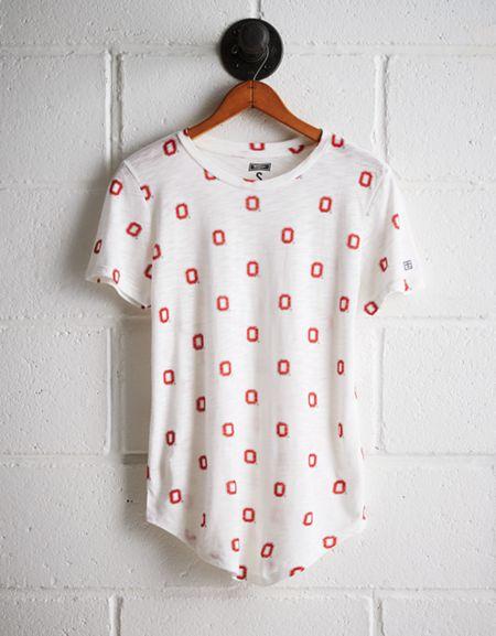Tailgate Women's Ohio State All-over Graphic Tee