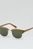 American Eagle Outfitters Ae Olive Retro Sunglasses