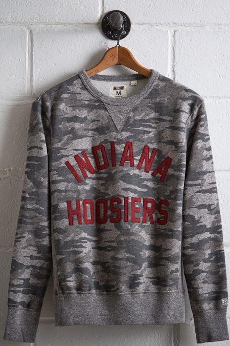 Tailgate Indiana Hoosiers Camo Sweatshirt