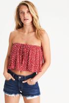 American Eagle Outfitters Ae Smocked Tube Top
