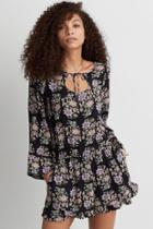 American Eagle Outfitters Ae Printed Keyhole Romper