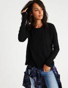 American Eagle Outfitters Ae Long-sleeve Graphic T-shirt