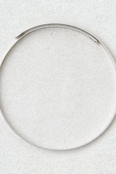 American Eagle Outfitters Ae Textured Metal Collar Necklace