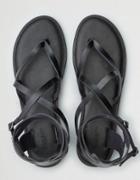 American Eagle Outfitters Ankle Wrap Thong Sandal