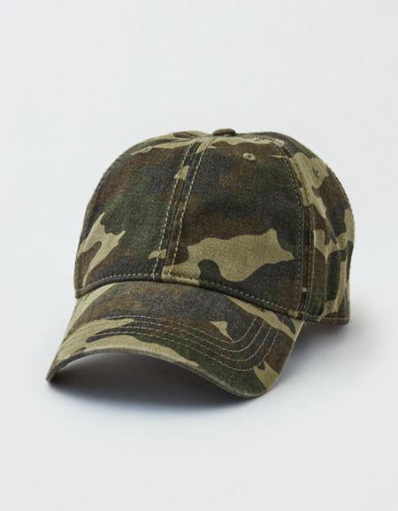 American Eagle Outfitters Ae Blank Camo Dad Hat
