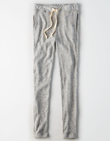 American Eagle Outfitters Don't Ask Why Sweater Ribbed Jogger