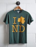 Tailgate Men's Notre Dame I Love Nd T-shirt