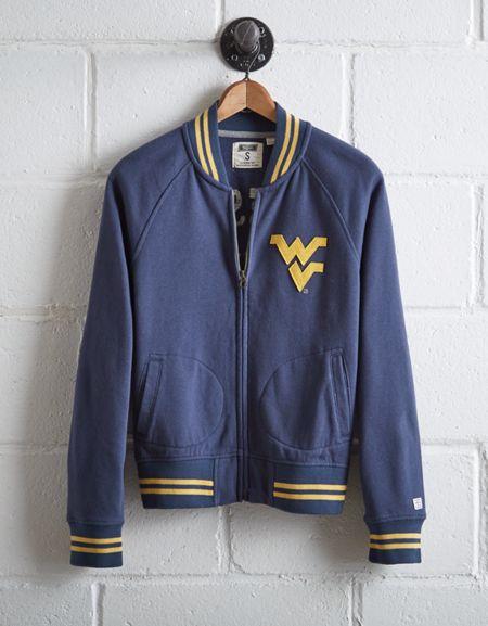 Tailgate Women's Wvu Bomber Jacket