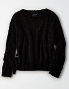 American Eagle Outfitters Ae Chenille Side-tie Sweater