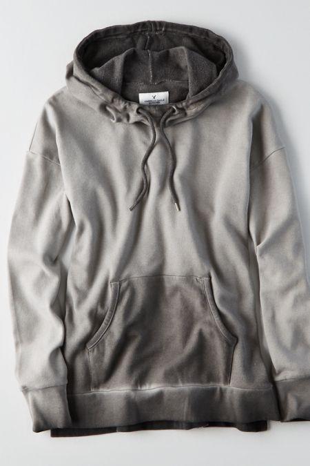 American Eagle Outfitters Ae Washed Cowl Neck Hoodie