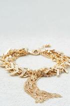 American Eagle Outfitters Ae Chains Gold Bracelet