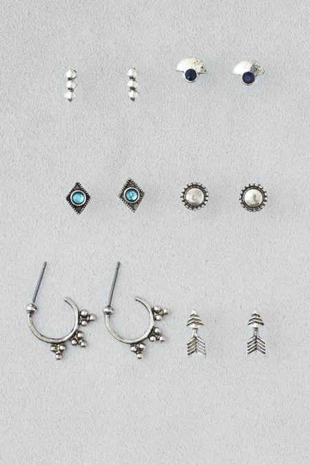 American Eagle Outfitters Ae Stud Earrings 6-pack