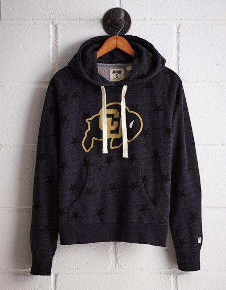 Tailgate Women's Colorado Terry Fleece Star Hoodie