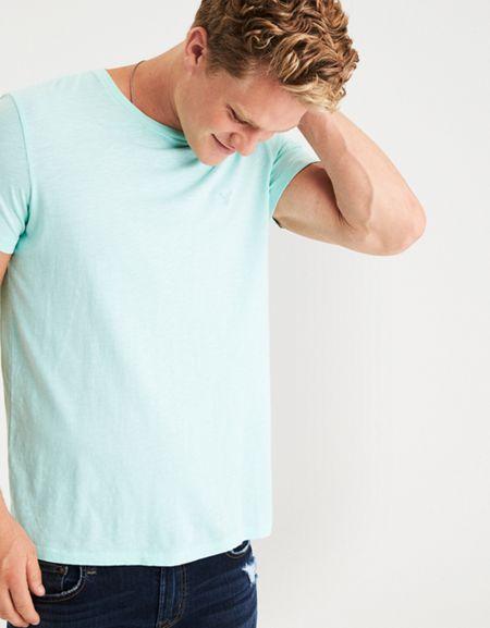 American Eagle Outfitters Ae Slub Crew Neck T-shirt