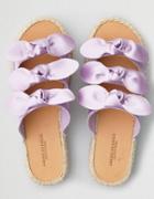 American Eagle Outfitters Ae Triple Knot Flatform Espadrille Sandal