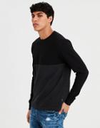 American Eagle Outfitters Ae Long Sleeve Colorblock Thermal T-shirt