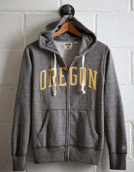 Tailgate Men's Oregon Zip-up Hoodie