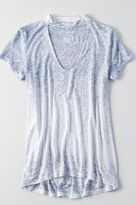 American Eagle Outfitters Ae Choker T-shirt