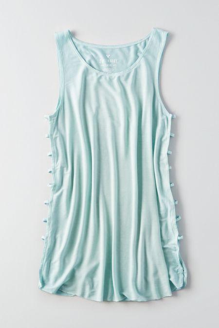 American Eagle Outfitters Ae Soft & Sexy Side Bar Tank