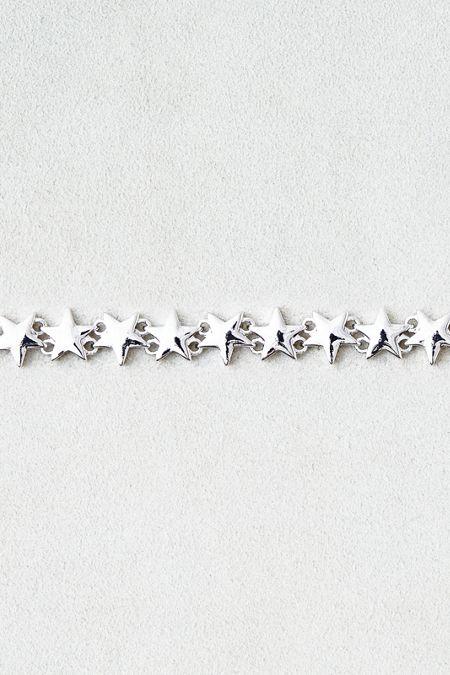 American Eagle Outfitters Ae Linked Star Charms Choker