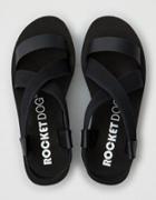 American Eagle Outfitters Rocket Dog Lil Black Platform Sandals